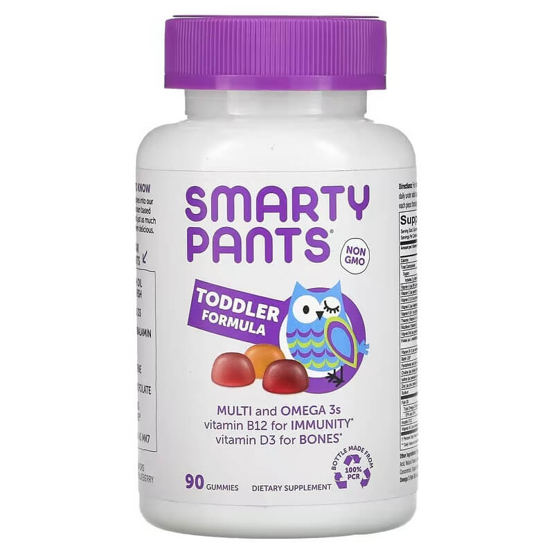 Children's Multivitamin & Omega-3 SmartyPants, 90 Gummies