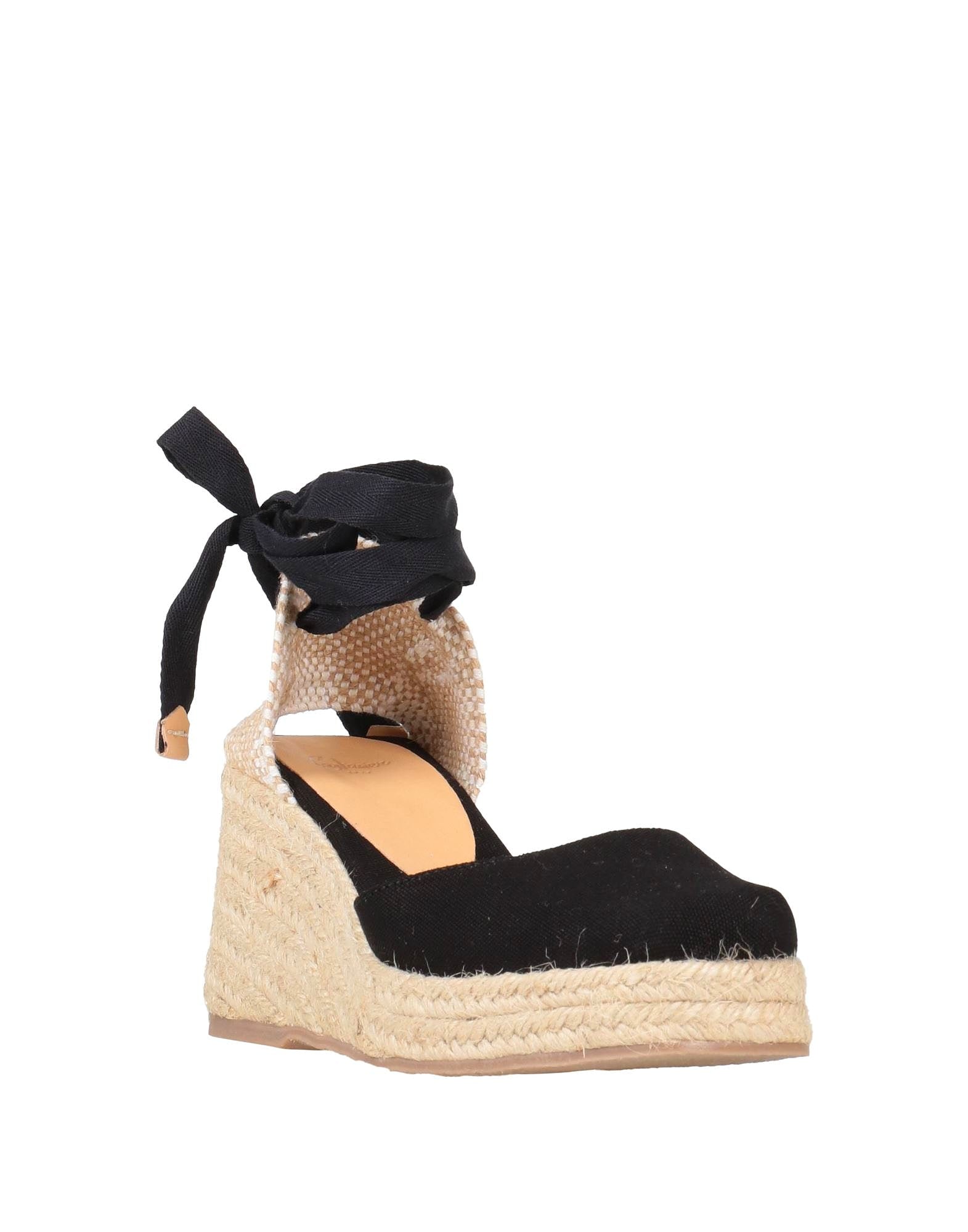 Castaner espadrilles, black/beige