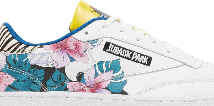 Sneakers jurassic park x club c 85 'dennis nedry' Reebok, white