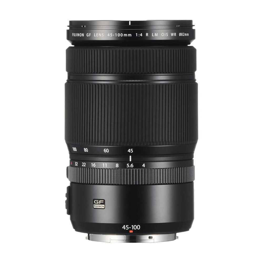 Fujifilm Fujinon GF 45-100mm f/4 R LM OIS WR lens, black