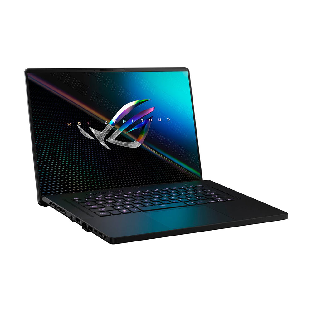 لابتوب ألعاب Asus ROG Zephyrus M16، 16 بوصة، 16 جيجابايت/512 جيجابايت، i7-12700H، RTX 3060، أسود، لوحة مفاتيح إنجليزية