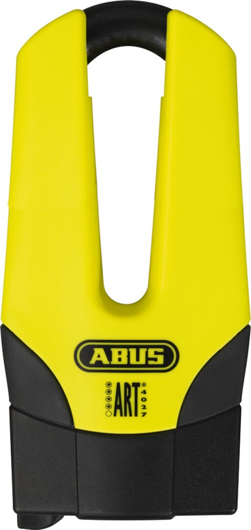 قفل قرص الفرامل ABUS Granit Quick 37/60 Pro، أسود/أصفر