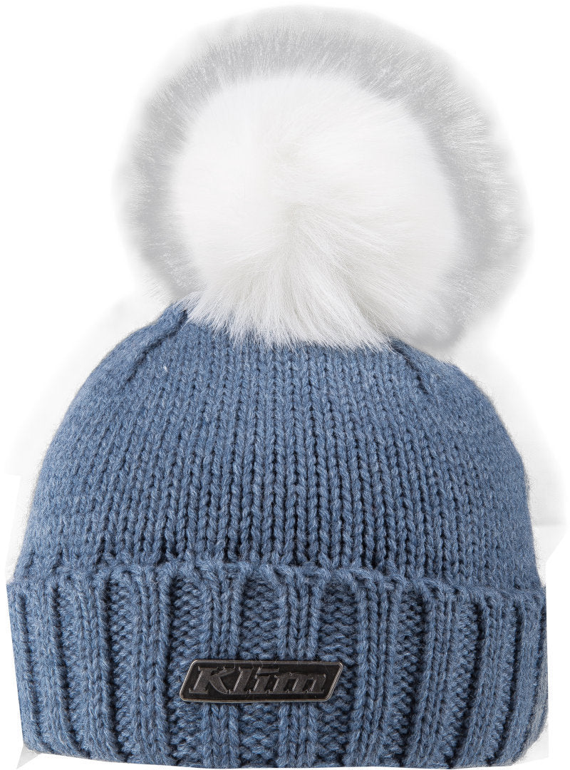 Klim Pom hat for women, blue and white