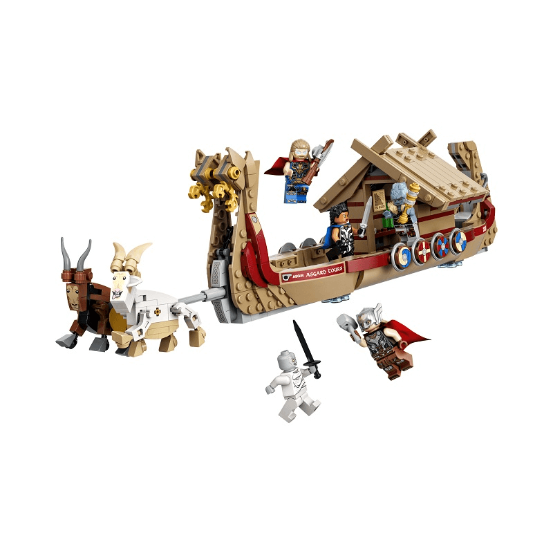 LEGO Marvel Thor Goat Boat 76208, 564 pieces