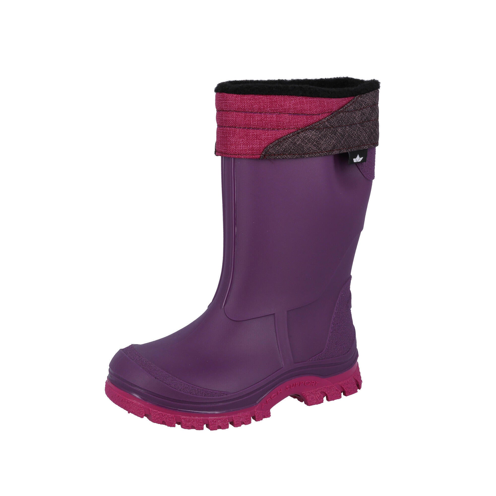 Rubber boots purple girls rubber boots Robbie LICO, purple