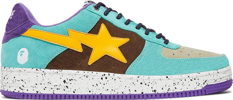 Sneakers Bapesta #2 Brown Yellow, brown