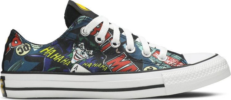 Converse Batman x Chuck Taylor All Star Low 80th Anniversary Sneakers - Joker, Multicolor