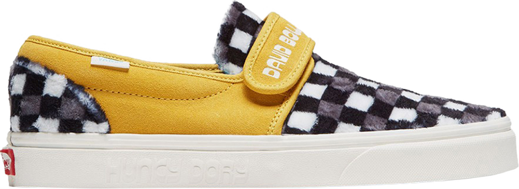 Vans David Bowie x Slip-On V DX Hunky Dory sneakers, yellow