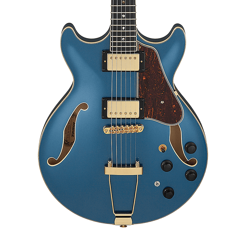 Ibanez AMH90 Artcore Expressionist - Prussian Blue Metallic