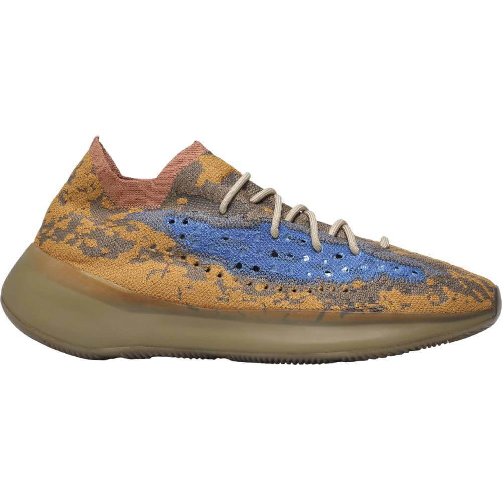 Yeezy Boost 380 Blue Oat Non-Reflective Sneakers, Brown