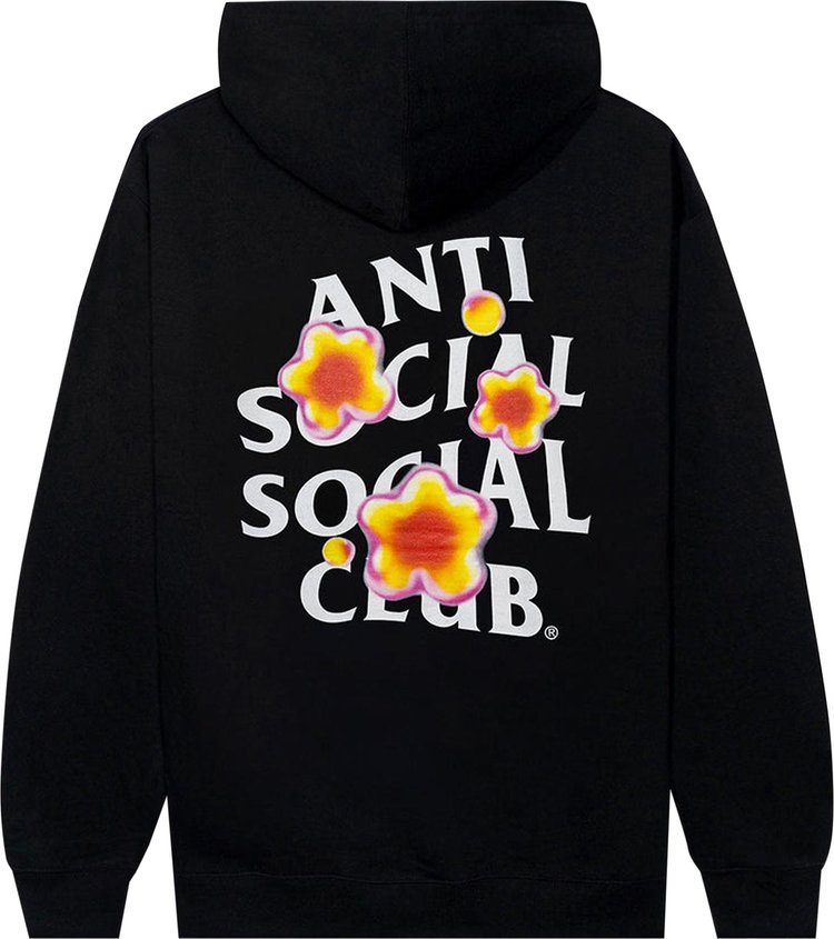 Anti Social Social Club See The Feeling Hoodie Black