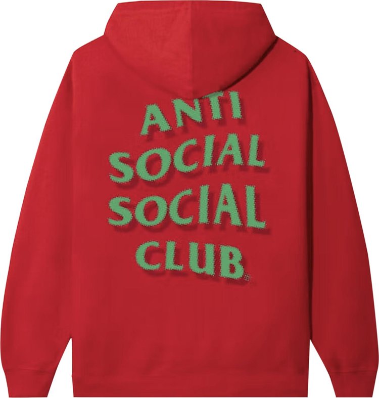 Anti Social Social Club Miami Hoodie 'Red', red