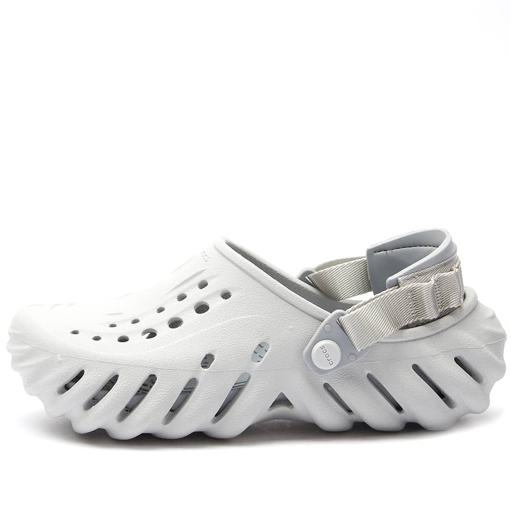 Crocs Echo Clog Sandals, grey-white