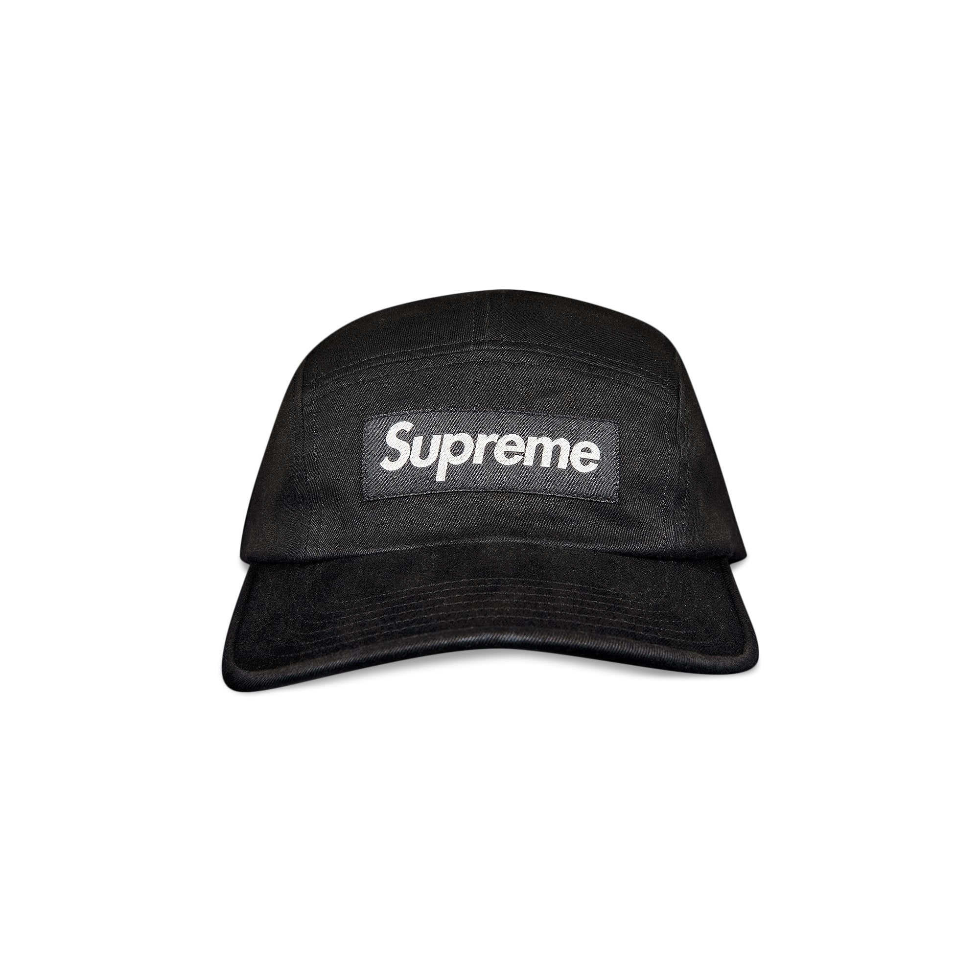 Supreme Chino Twill Cap - Black