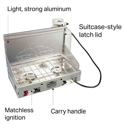 Mountaineer Camp Chef Aluminum Stove, Aluminum