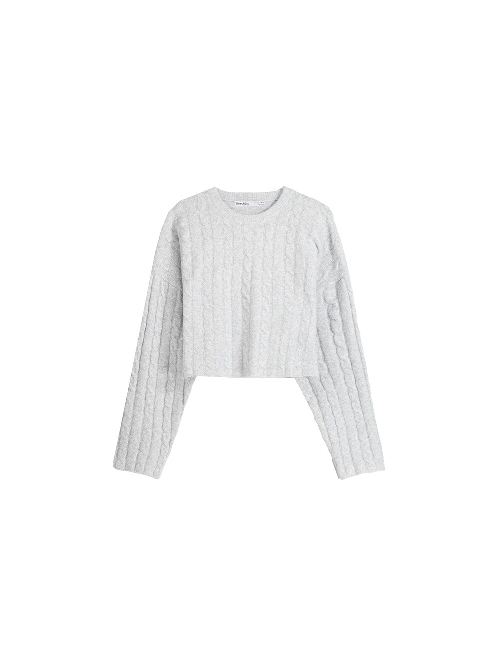 Bershka sweater, light gray