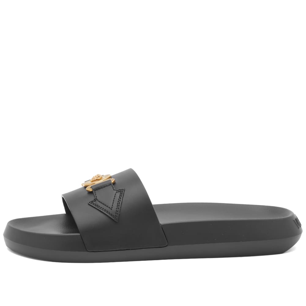 Versace Pool slides, black