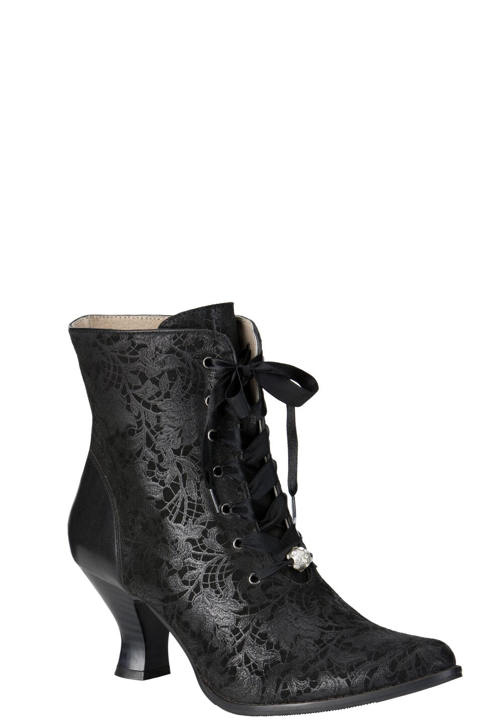 Stockerpoint lace-up ankle boots, black