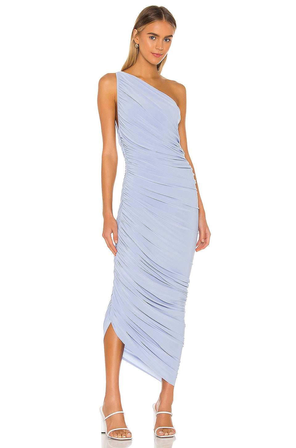 Norma Kamali X REVOLVE Diana Gown Dress in Celestial Blue