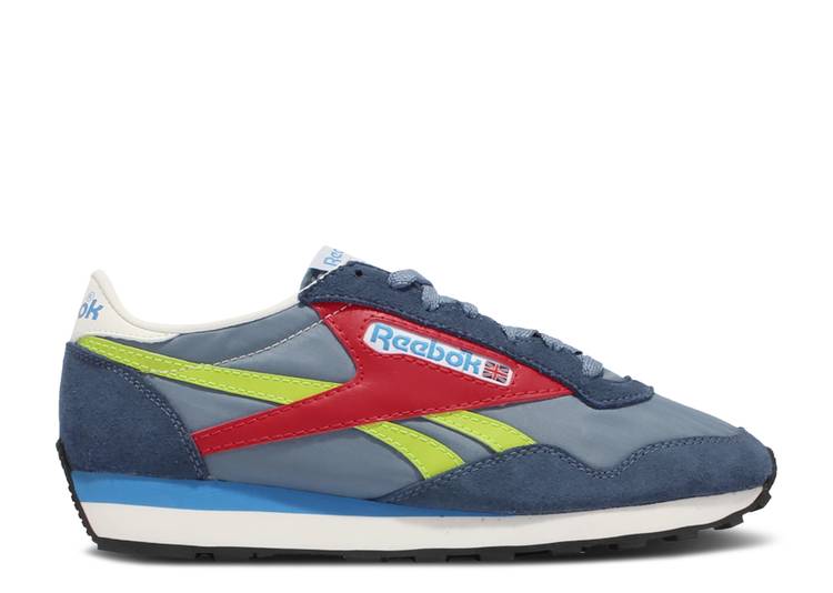 حذاء رياضي Reebok AZ 2 'BLUE SLATE ACID YELLOW' باللون الأزرق