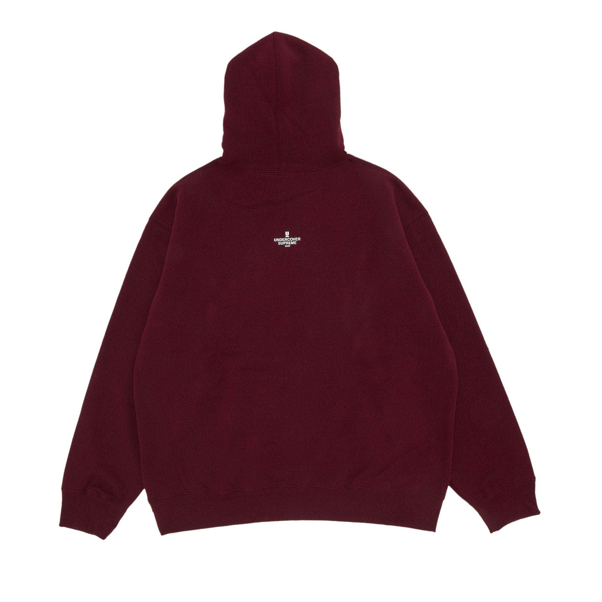 Supreme x UNDERCOVER Anti You hoodie, burgundy