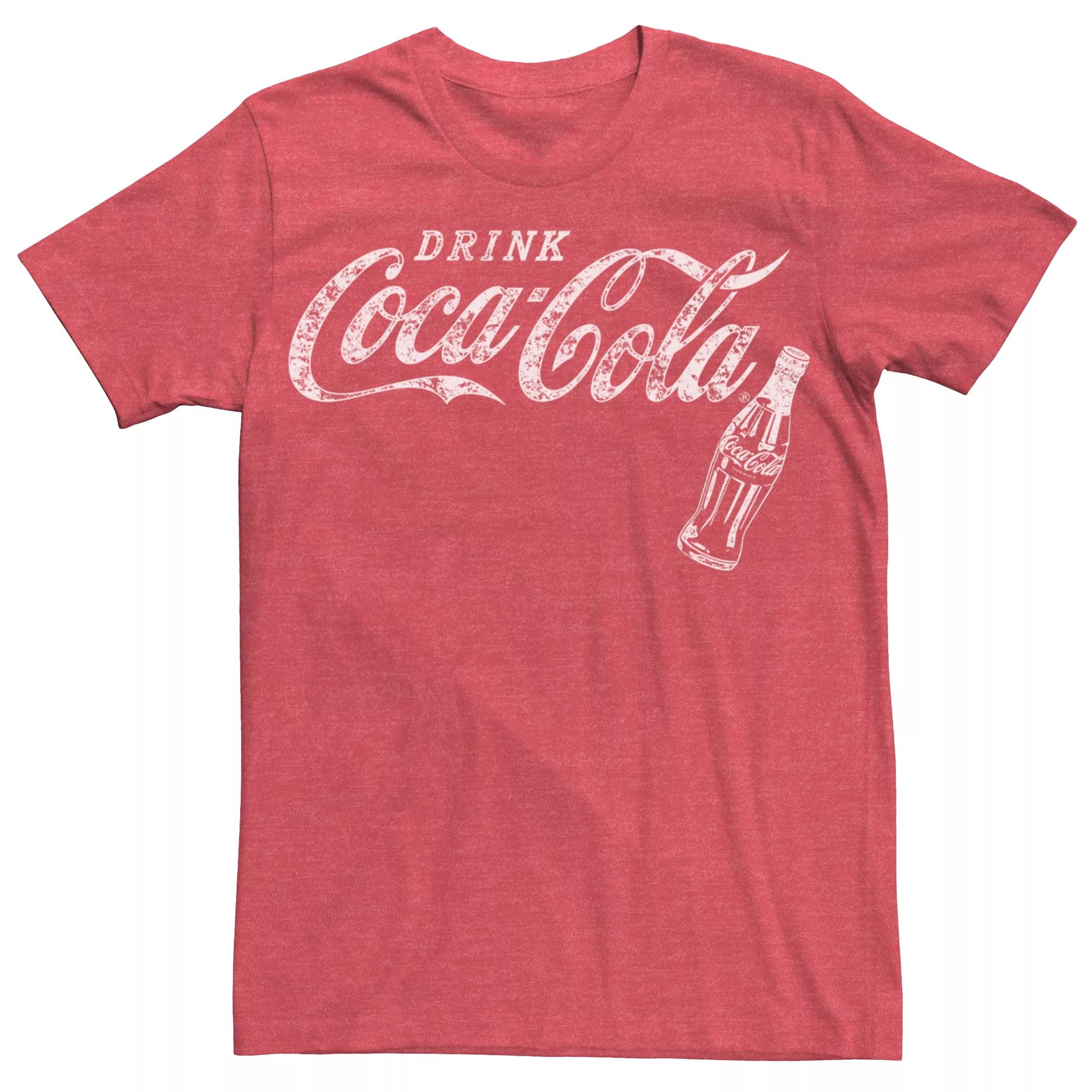 Men's Coca-Cola Vintage Licensed Character Logo T-Shirt