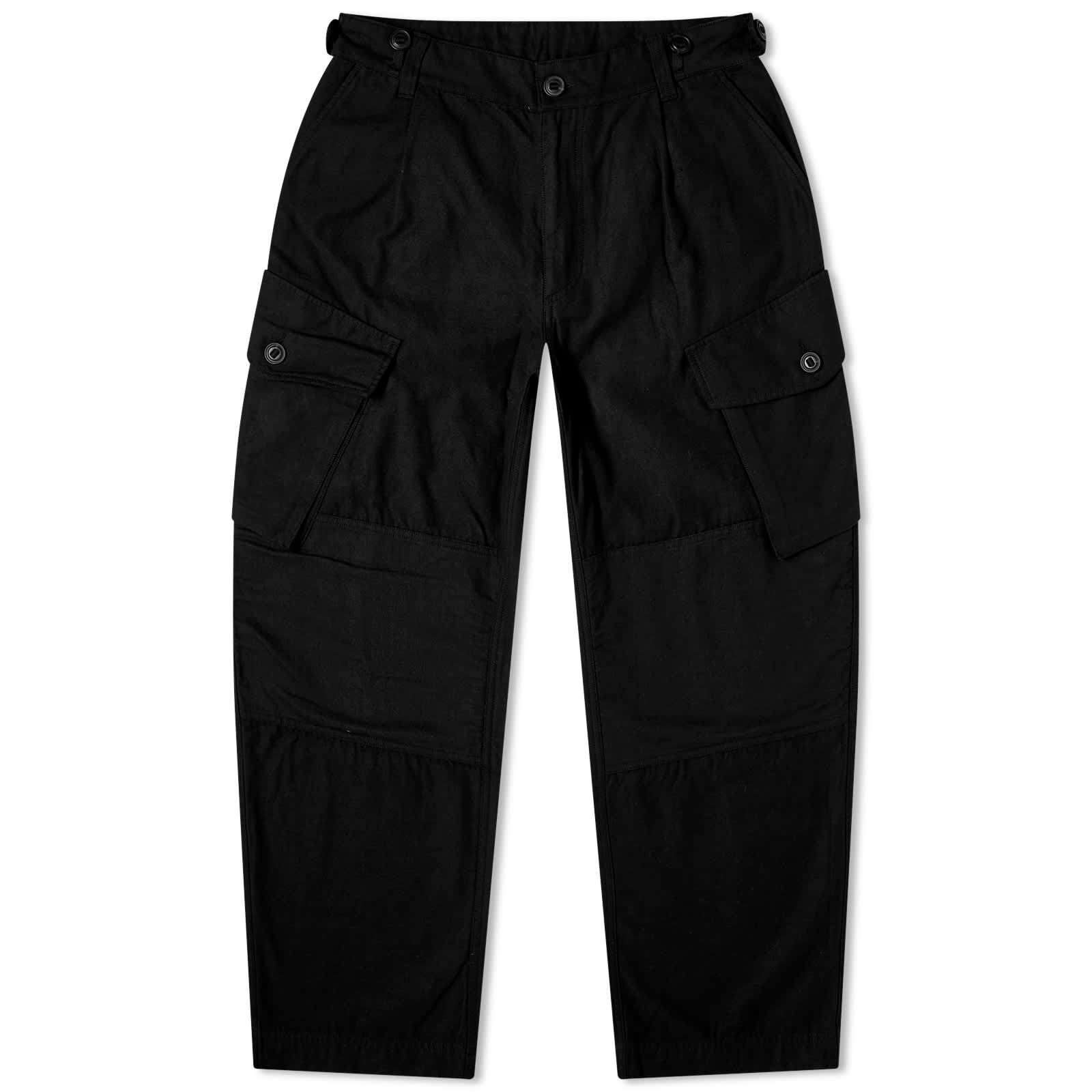 Frizmworks Backsatin Royal Navy Combat Pants, black