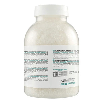 Natural Beauty Bath salt with white musk 1300g, Naturaverde