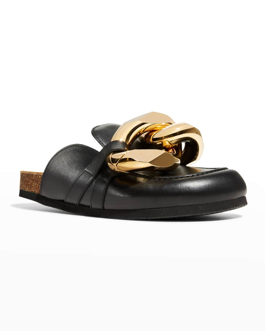 JW Anderson Chunky Napa Slides with Chains