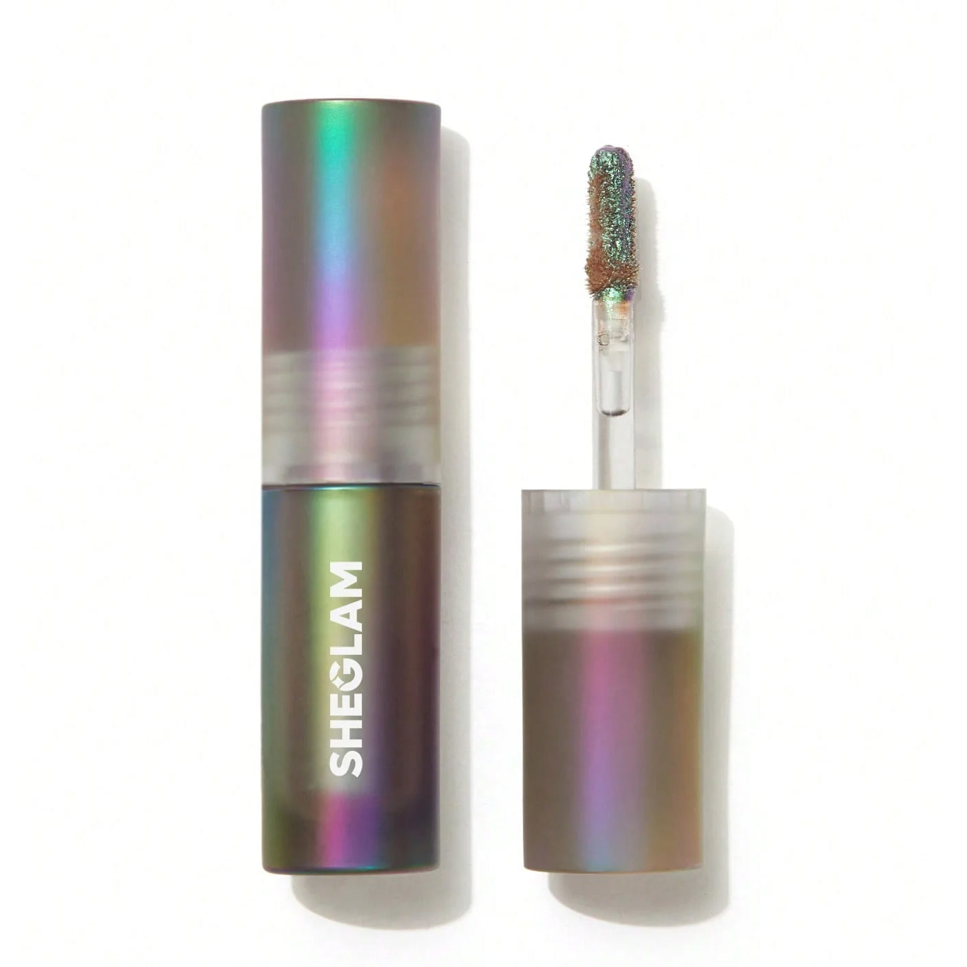 Liquid eye shadow Sheglam x Chroma Zone Multichrome - Aquanova, blue-violet