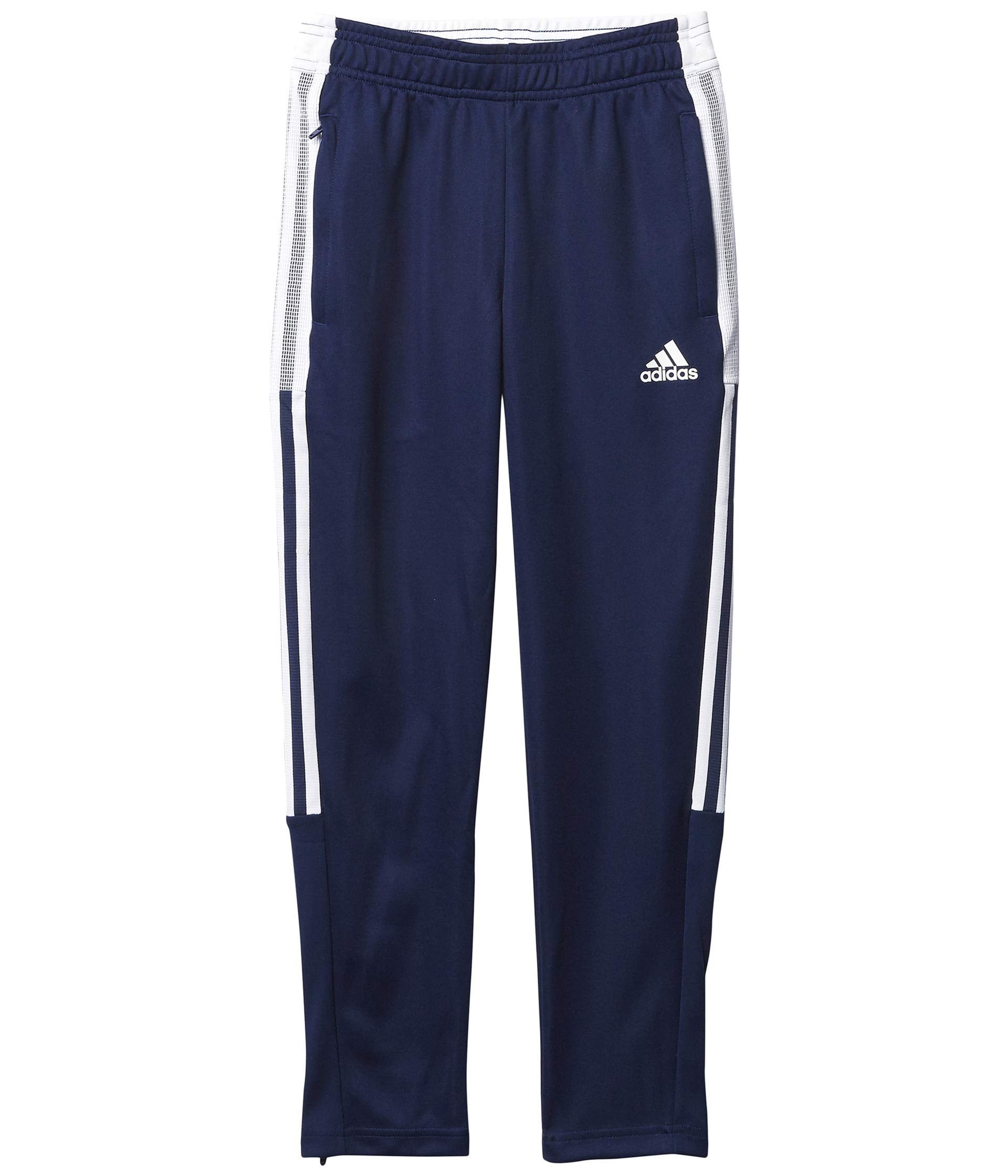 Adidas Tiro Track Children's Trousers, Navy/White