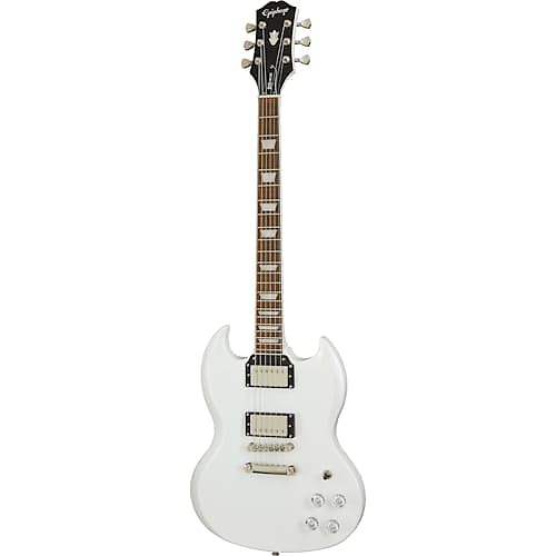 سماعات SG Muse من Epiphone باللون الأبيض اللؤلؤي المعدني سماعات SG Muse باللون الأبيض اللؤلؤي المعدني