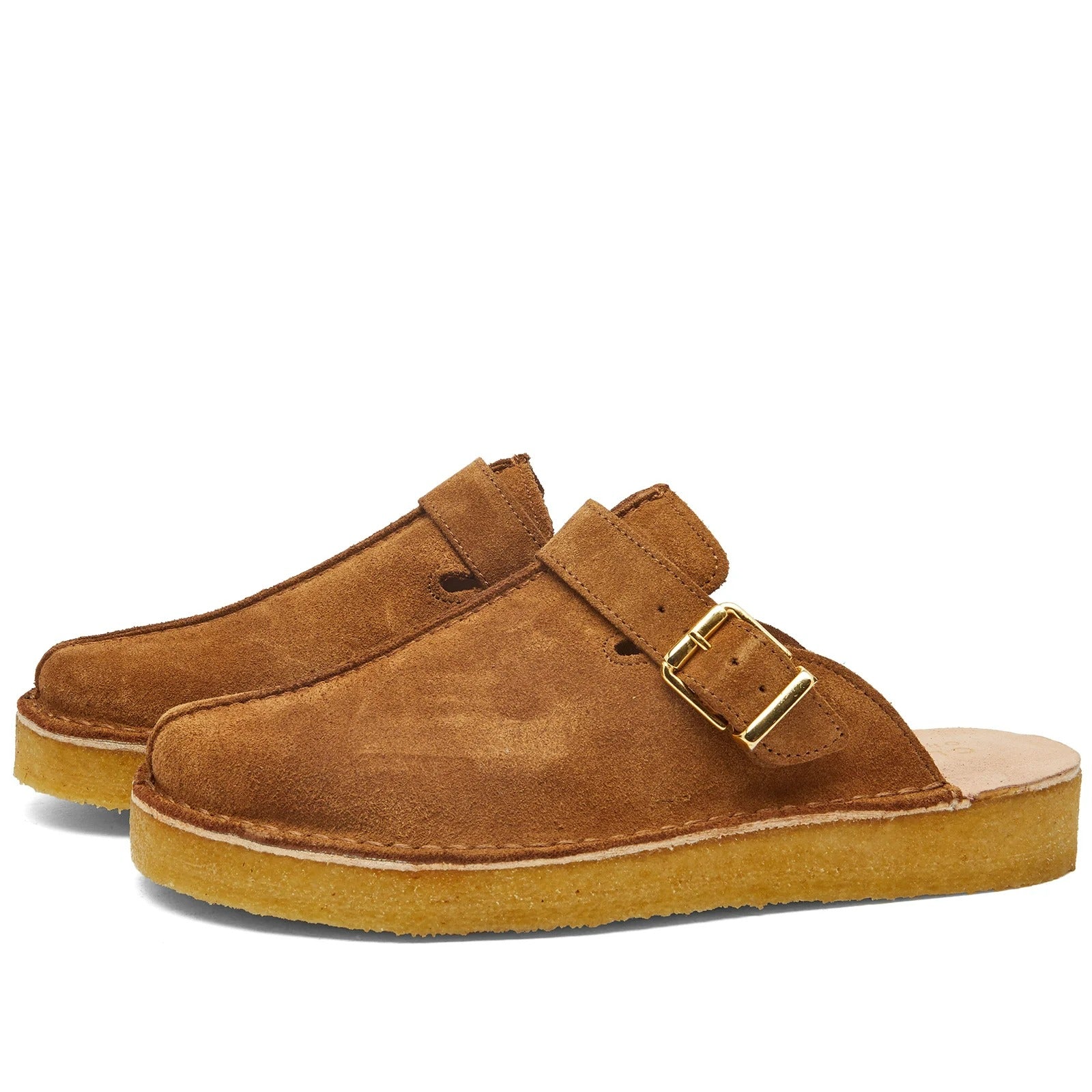 Clarks Originals Trek mules, brown