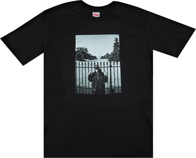 Supreme x Undercover x Public Enemy Whitehouse T-Shirt 'Black', Black