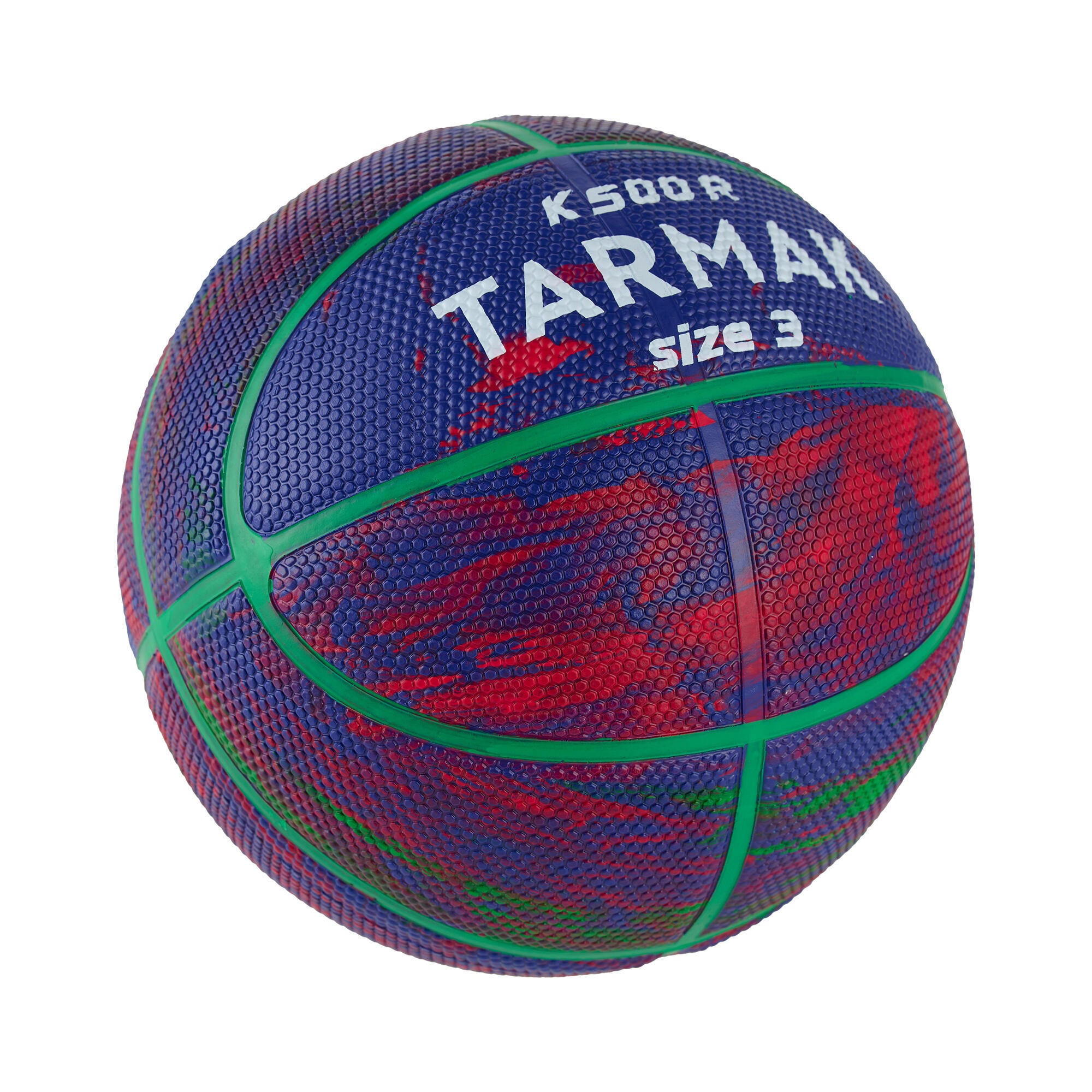 children's basketball size 3 K500 Rubber blue/red TARMAK