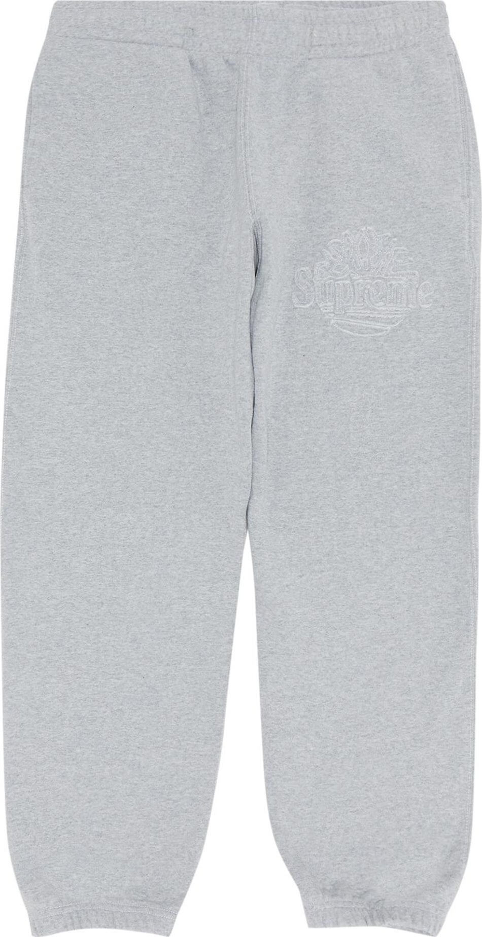 Supreme x Timberland sweatpants, gray