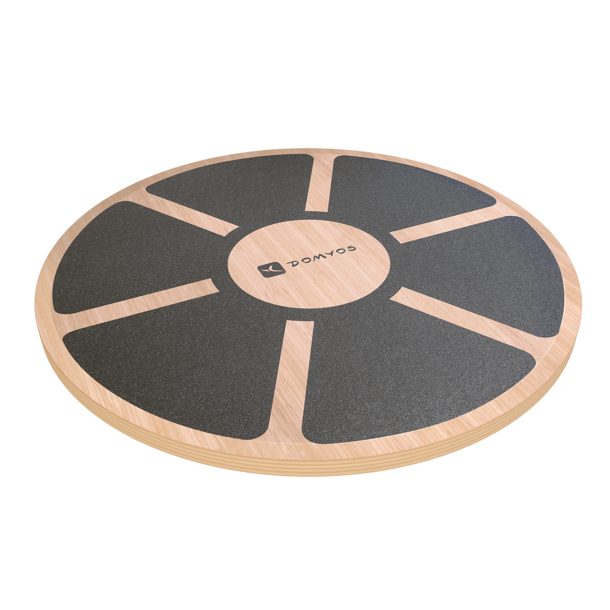 Balance board wood - 100 DOMYOS, black