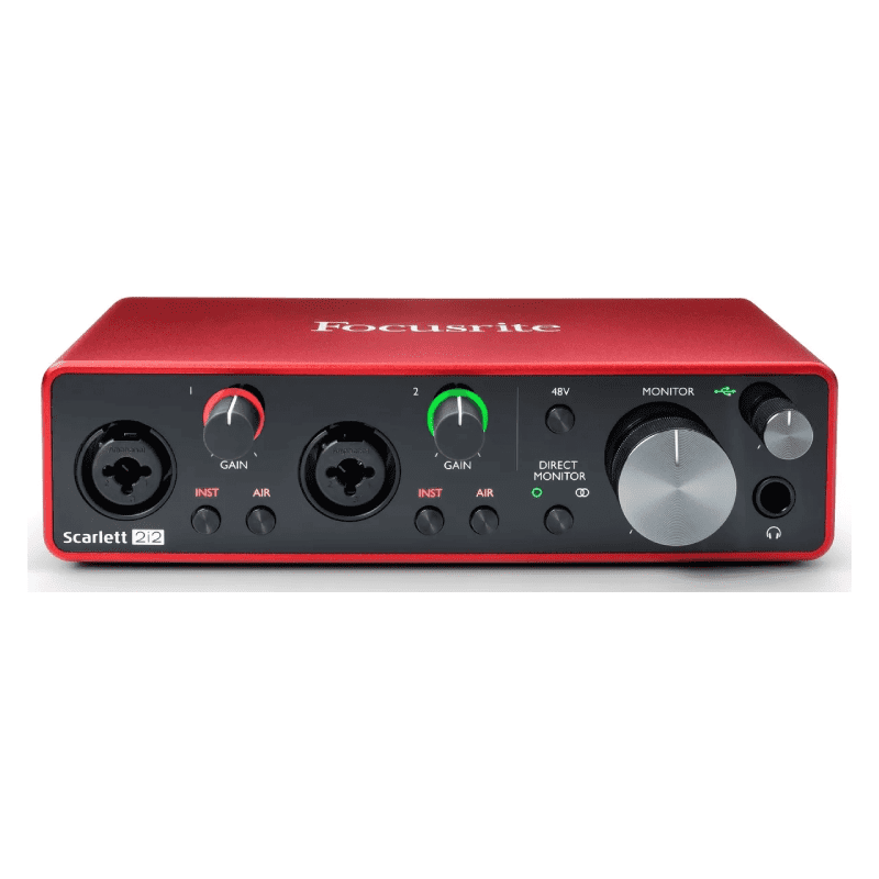 FOCUSRITE Scarlett 2i2 3rd Gen Audio Interface