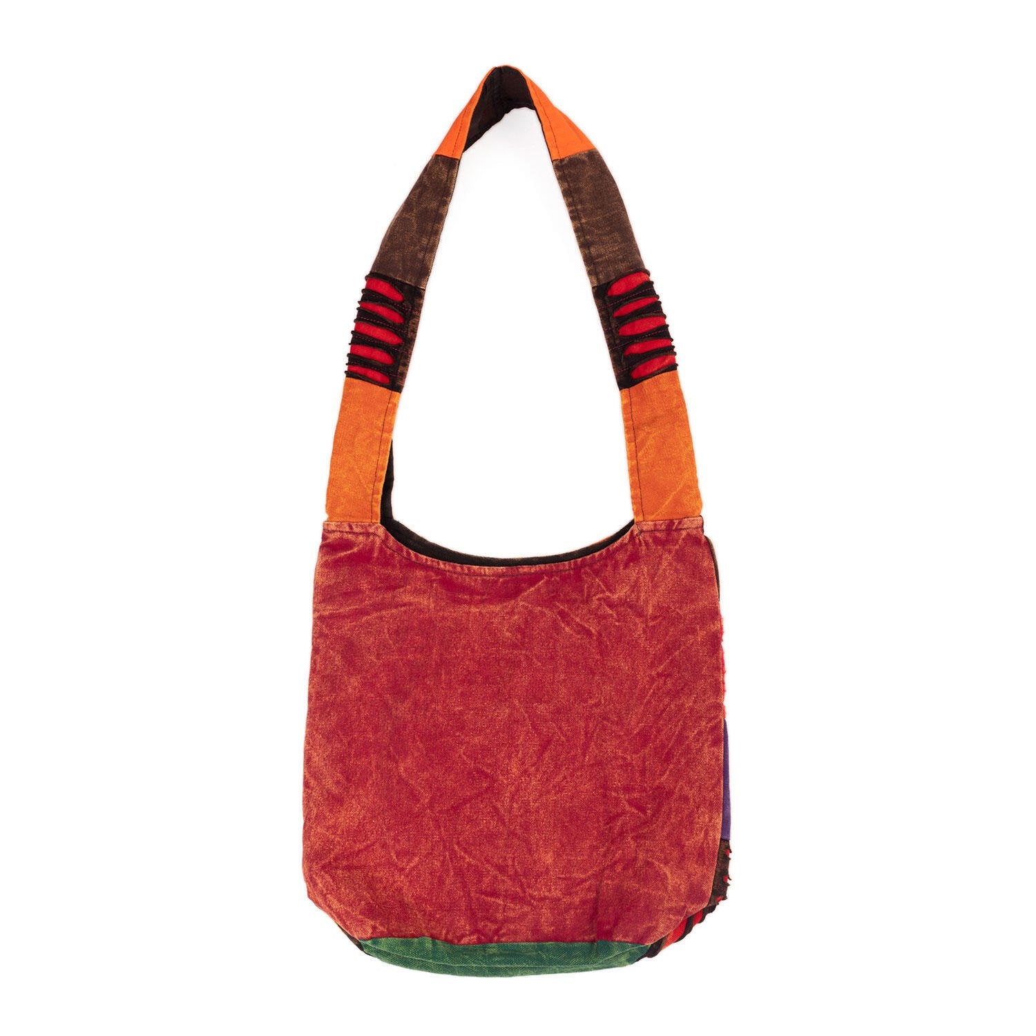 Om Shanti Bag, Patchwork - Multicolor BODHI, Colorful