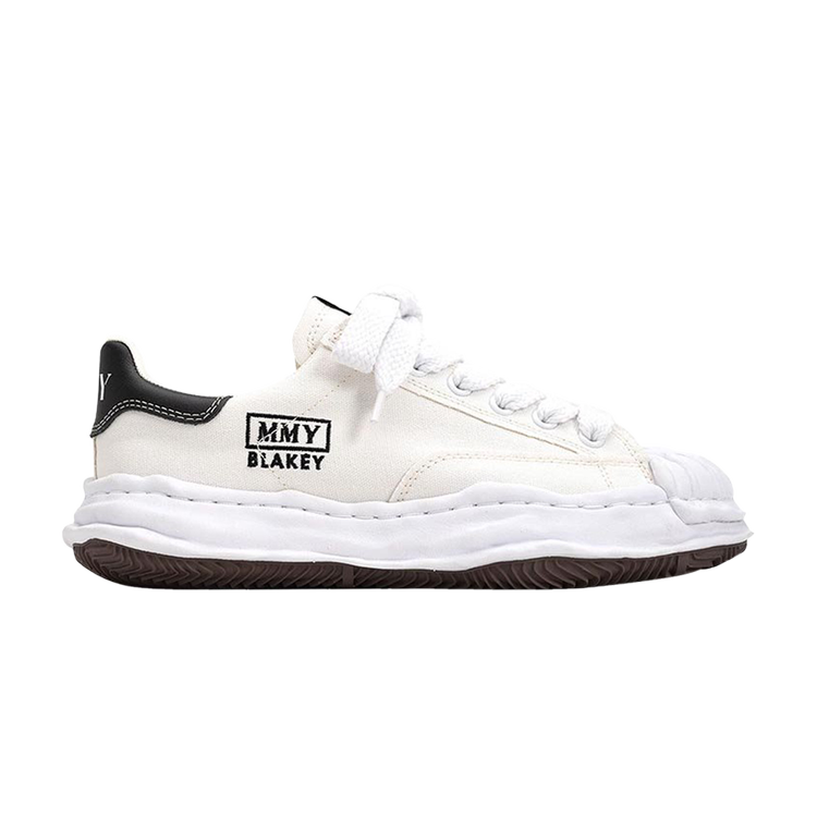 Maison Mihara Yasuhiro Blakey OG Sole Canvas Low 'White' Sneakers, White