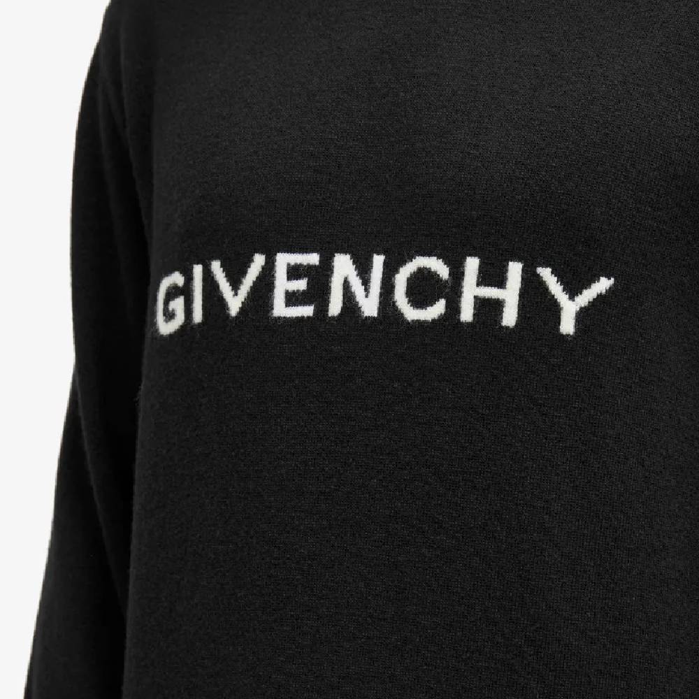 Givenchy Archetype Logo Jumper, black