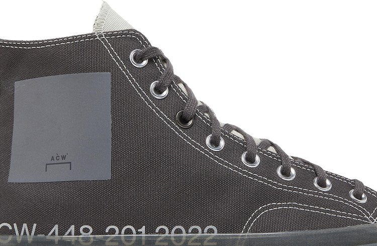 Converse A-Cold-Wall* x Chuck 70 High Pavement sneakers, gray