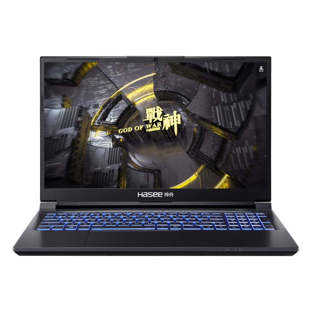 Gaming laptop Hasee Ares Z8D6 15.6'', 16GB/512GB, i7-12650H, RTX 4060, black, English keyboard