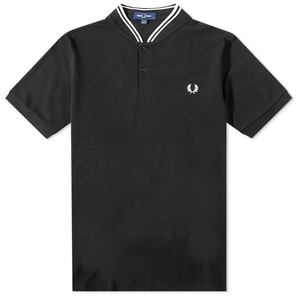 Fred Perry Bomber Collar Polo T-Shirt