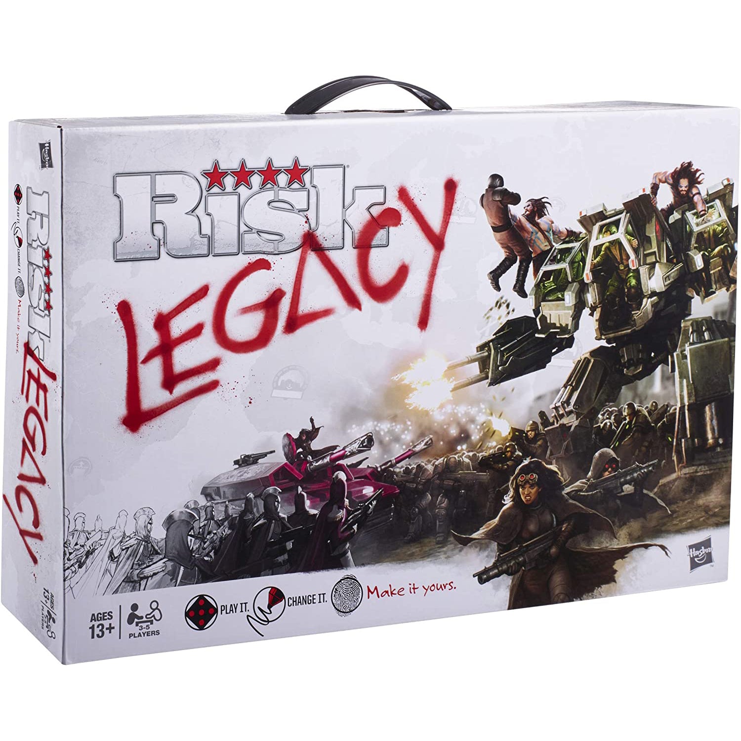 لعبة لوحة الألعاب Hasbro: Risk Legacy