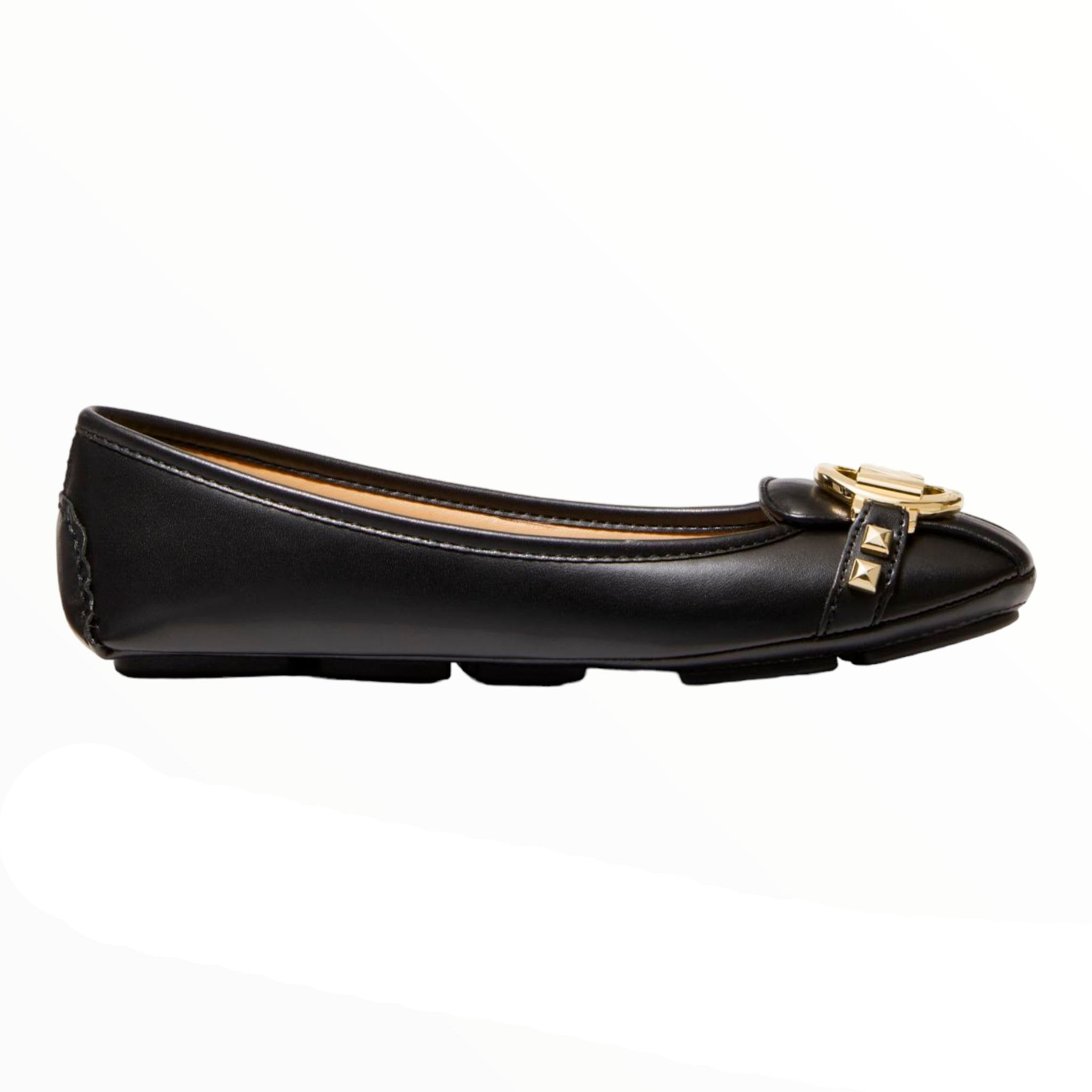 Michael Michael Kors Fulton Faux Leather Moccasins, Black