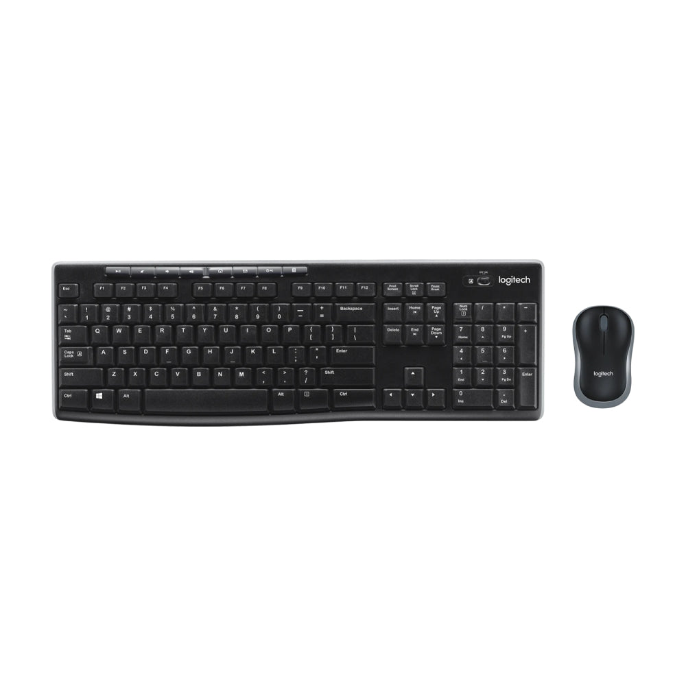 Logitech MK270 peripheral kit (keyboard + mouse), black