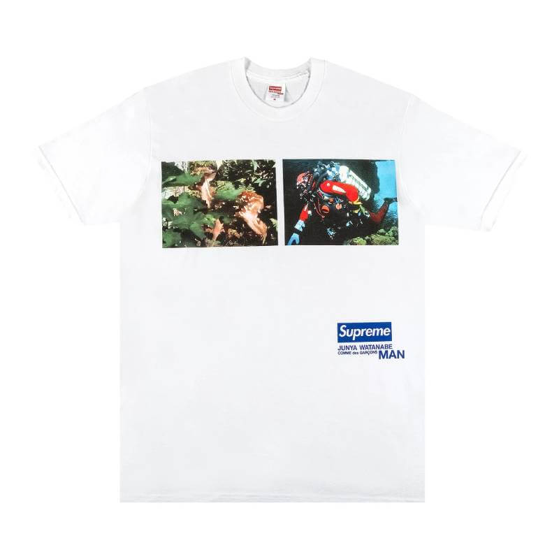 T-shirt Supreme x Junya Watanabe x Comme des Garçons MAN Nature, white