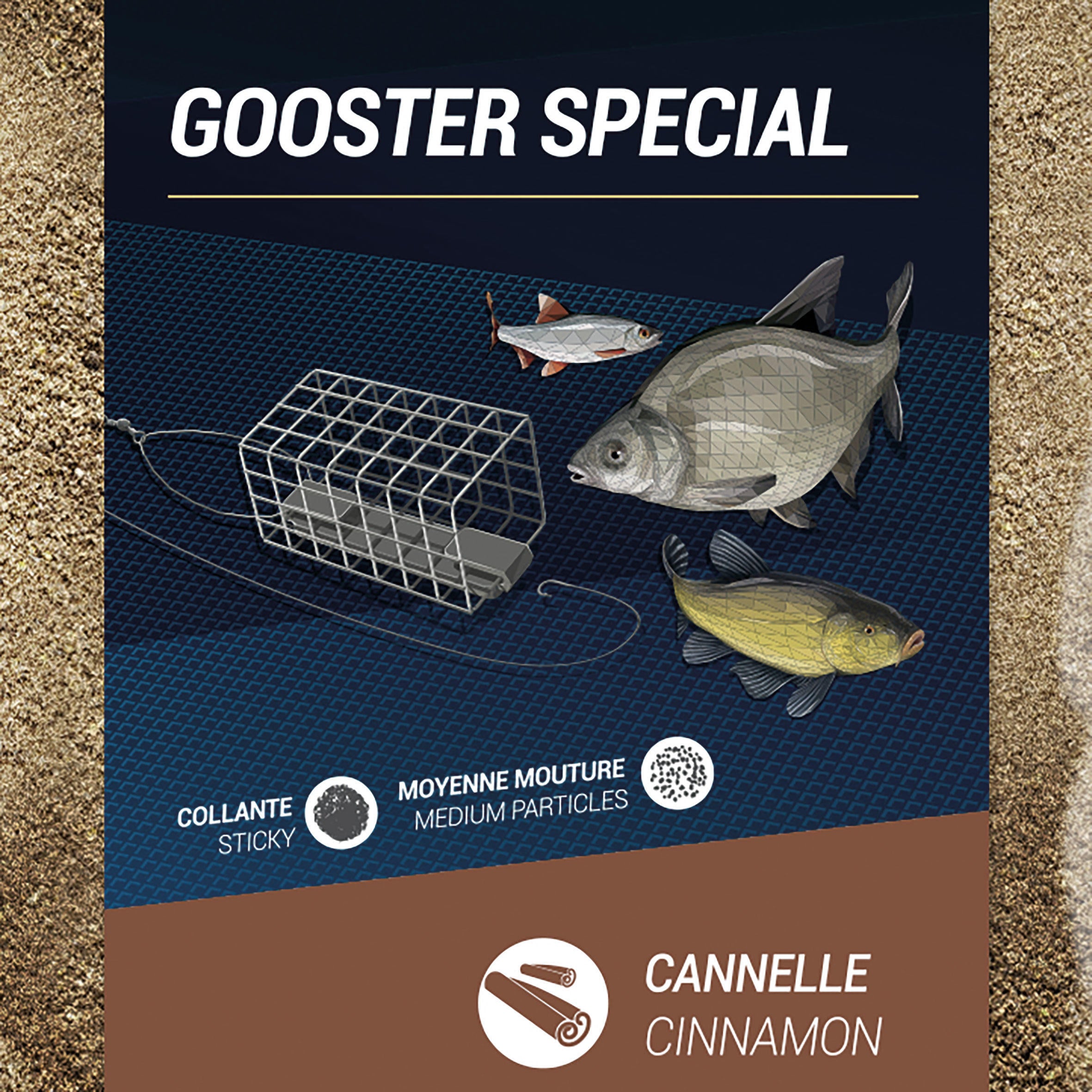 Groundbait Gooster Special Carpe 1 kg CAPERLAN