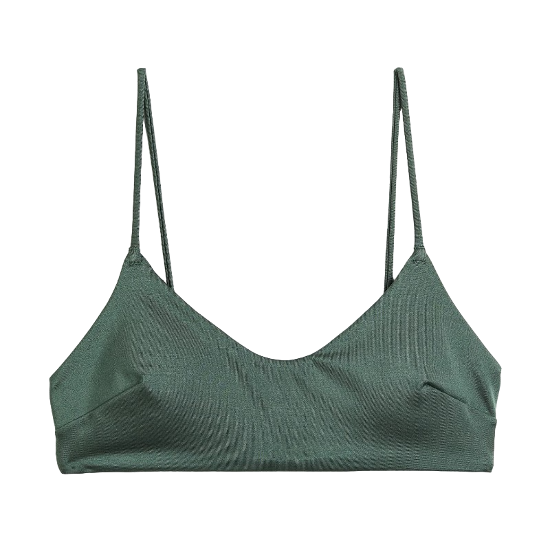 H&M Bikini Top, khaki